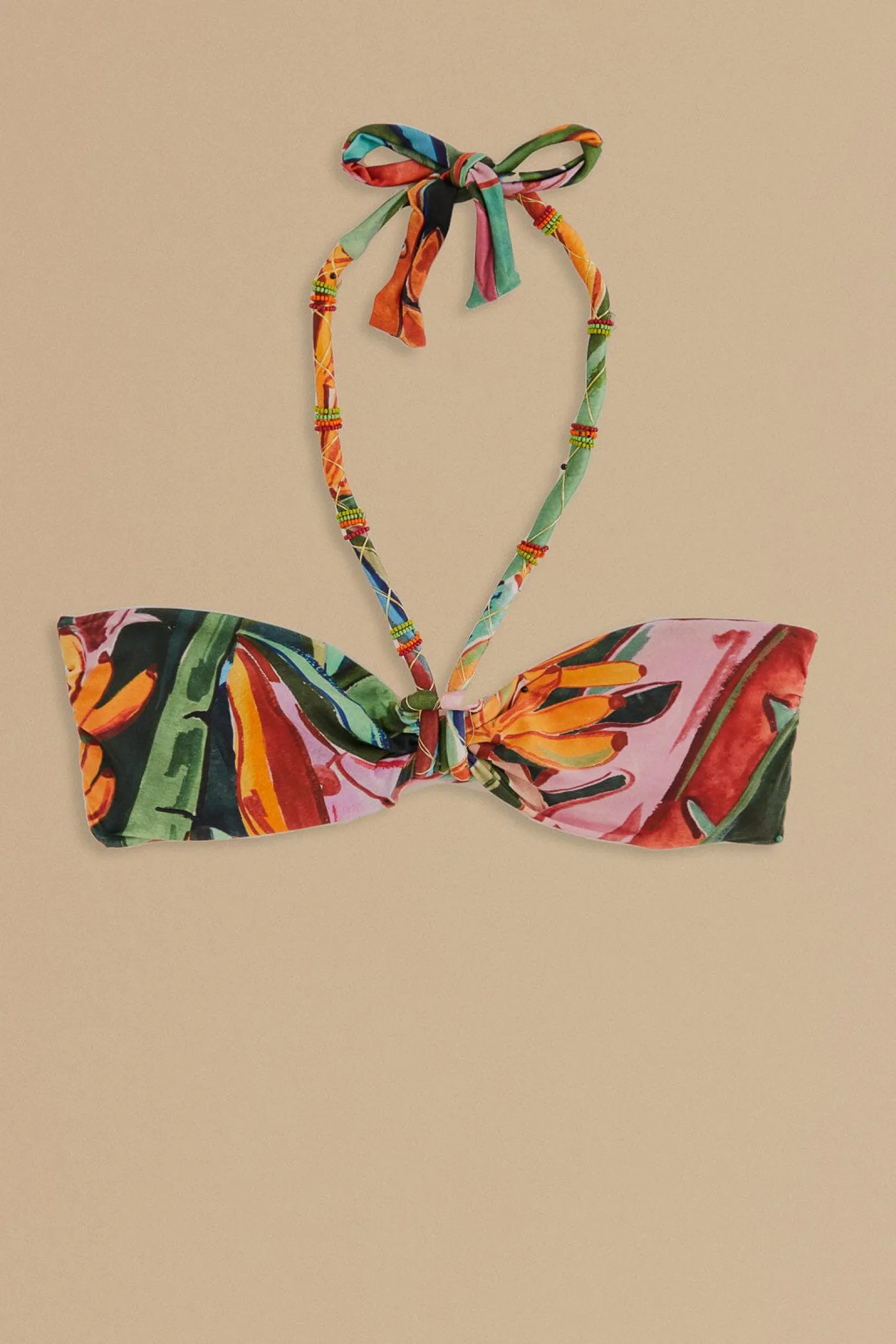 BANANA FOLIAGE BIKINI TOP