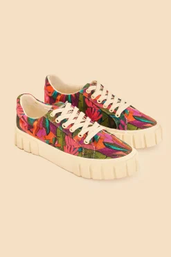 BANANA LEAVES FLATFORM SNEAKER
