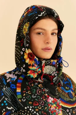 BLACK BOROGODO SKI JACKET