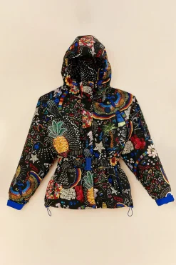 BLACK BOROGODO SKI JACKET