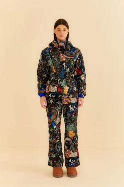 BLACK BOROGODO SKI PANTS