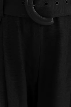 BLACK TAILORED PANTS