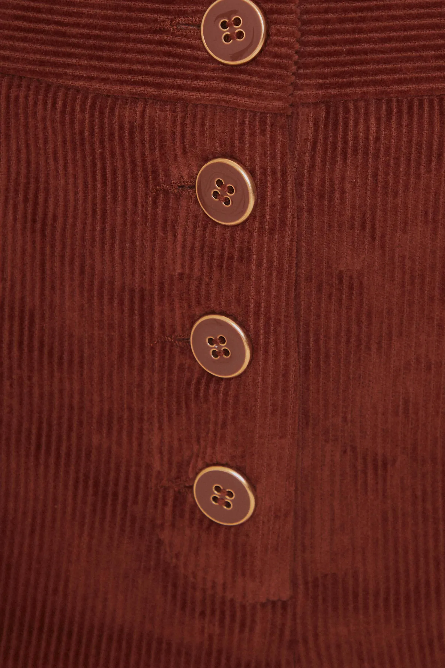 BROWN FLARE PANTS