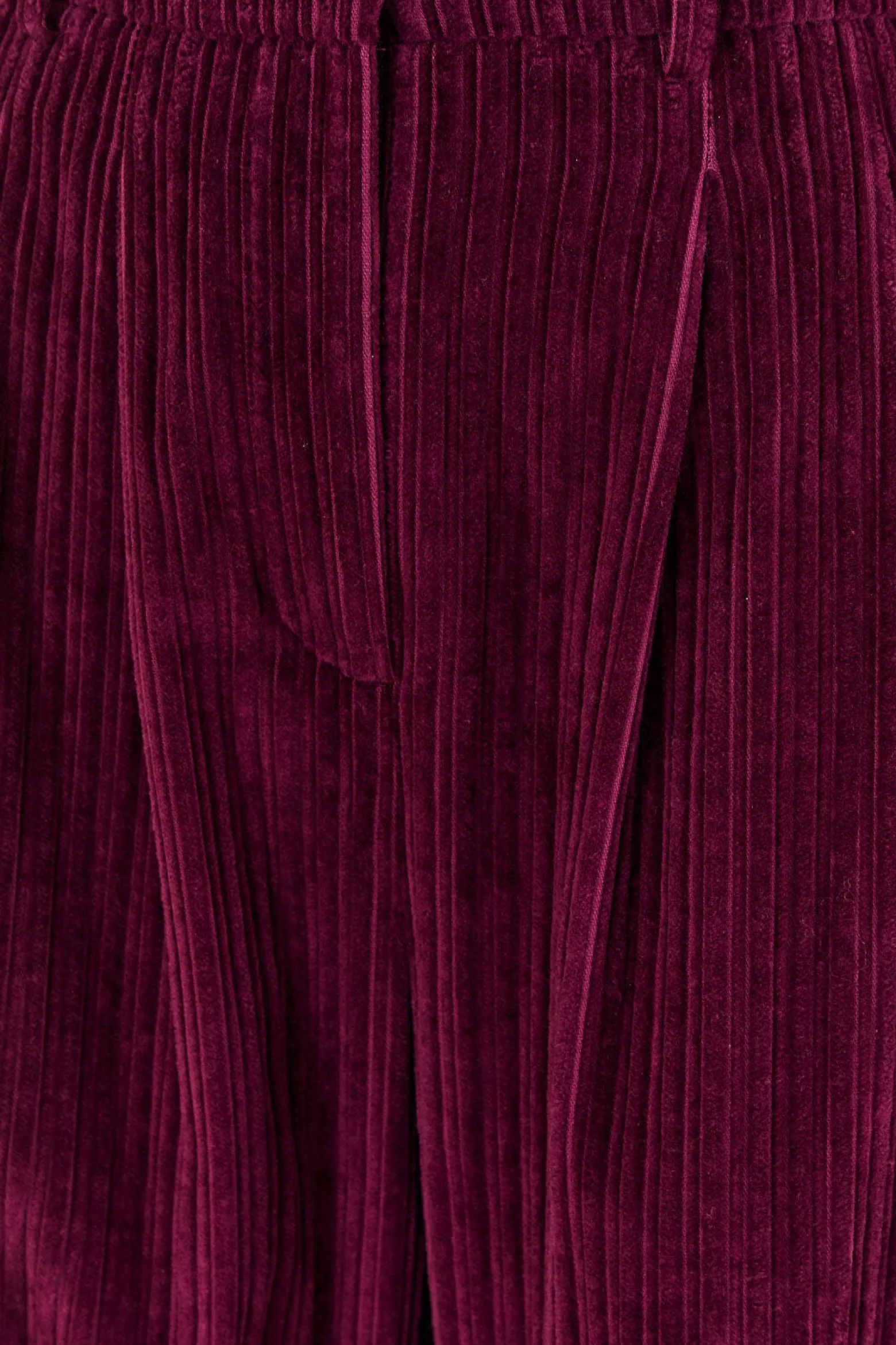 BURGUNDY CORDUROY PANTS