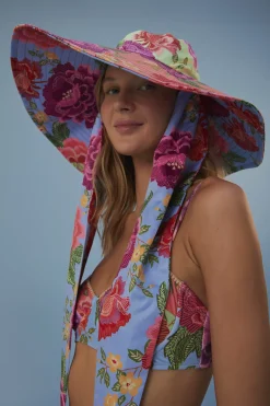 FLOWERS HAT