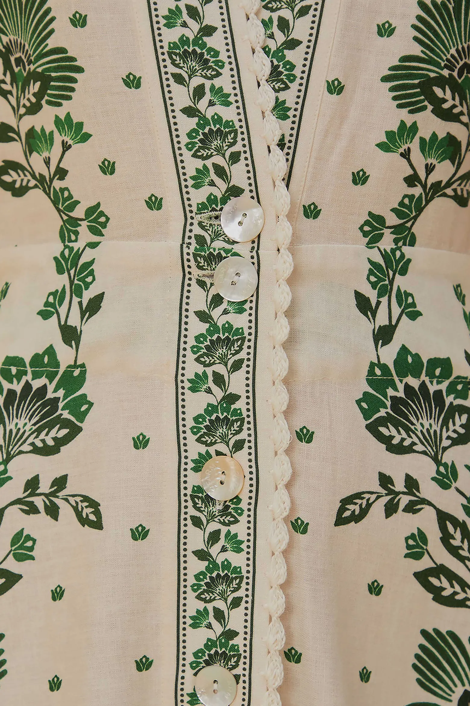 FOREST SOUL OFF-WHITE MAXI DRESS