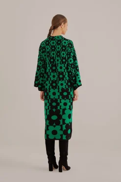 GREEN LOVEDAISY KNIT DRESS
