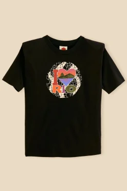 I LOVE RIO SHOULDER PADS ORGANIC COTTON T-SHIRT