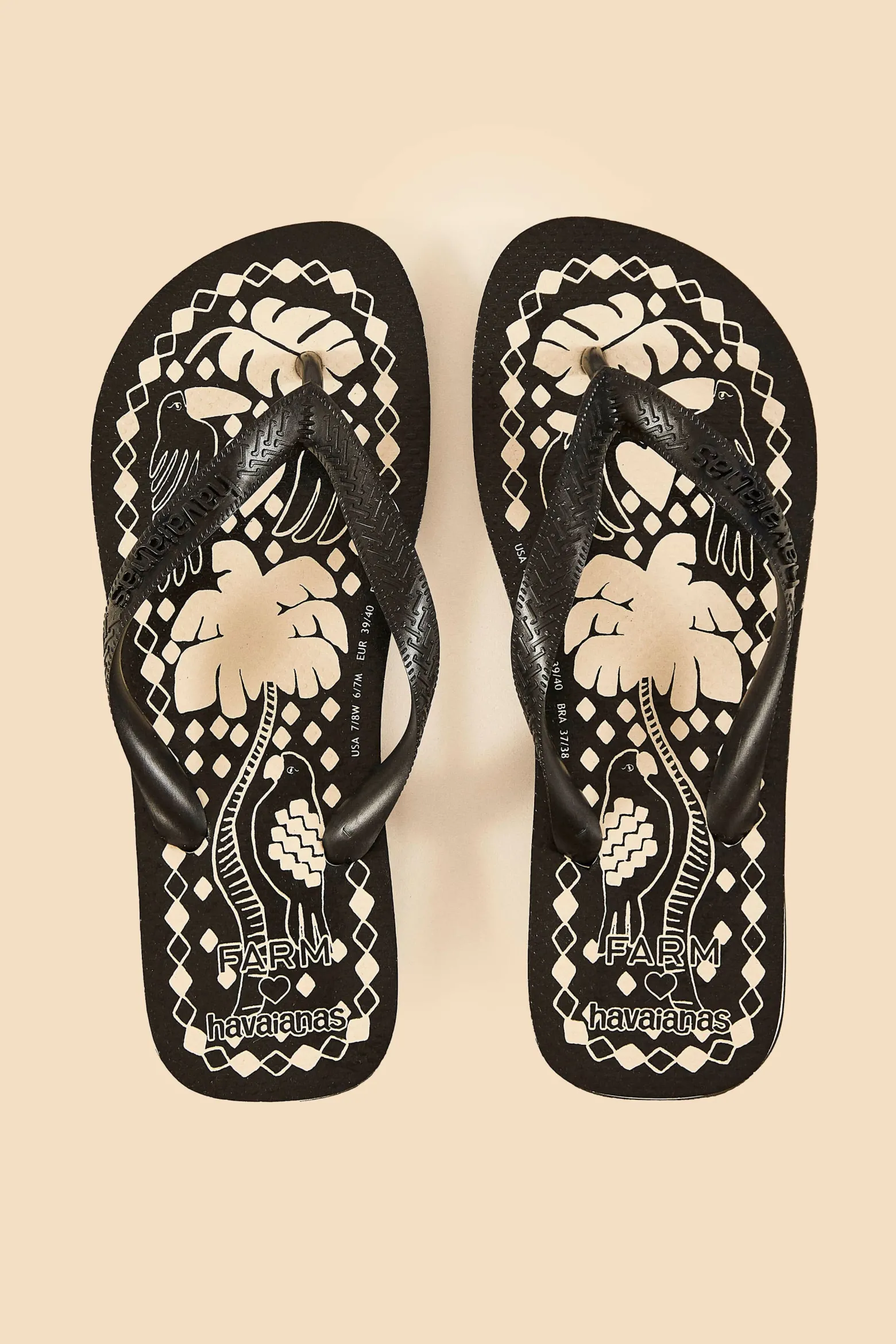JUNGLE SCARF HAVAIANAS SANDALS