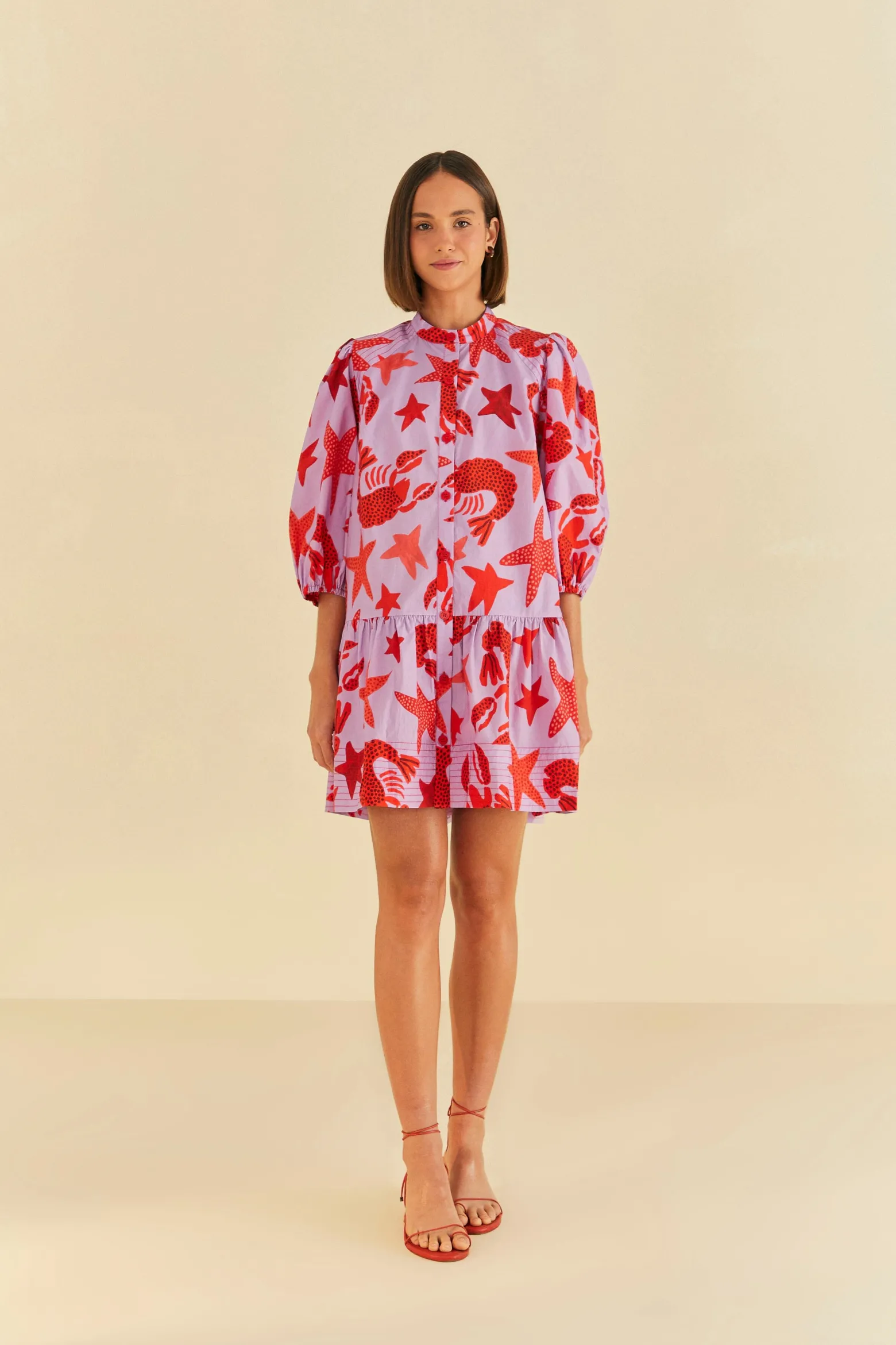 LOBSTER SKY MINI DRESS