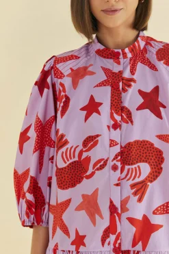 LOBSTER SKY MINI DRESS