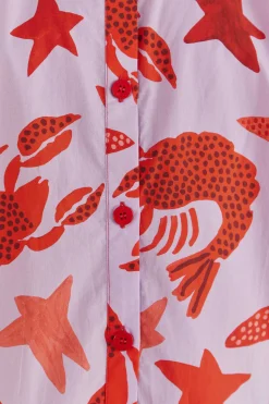 LOBSTER SKY MINI DRESS