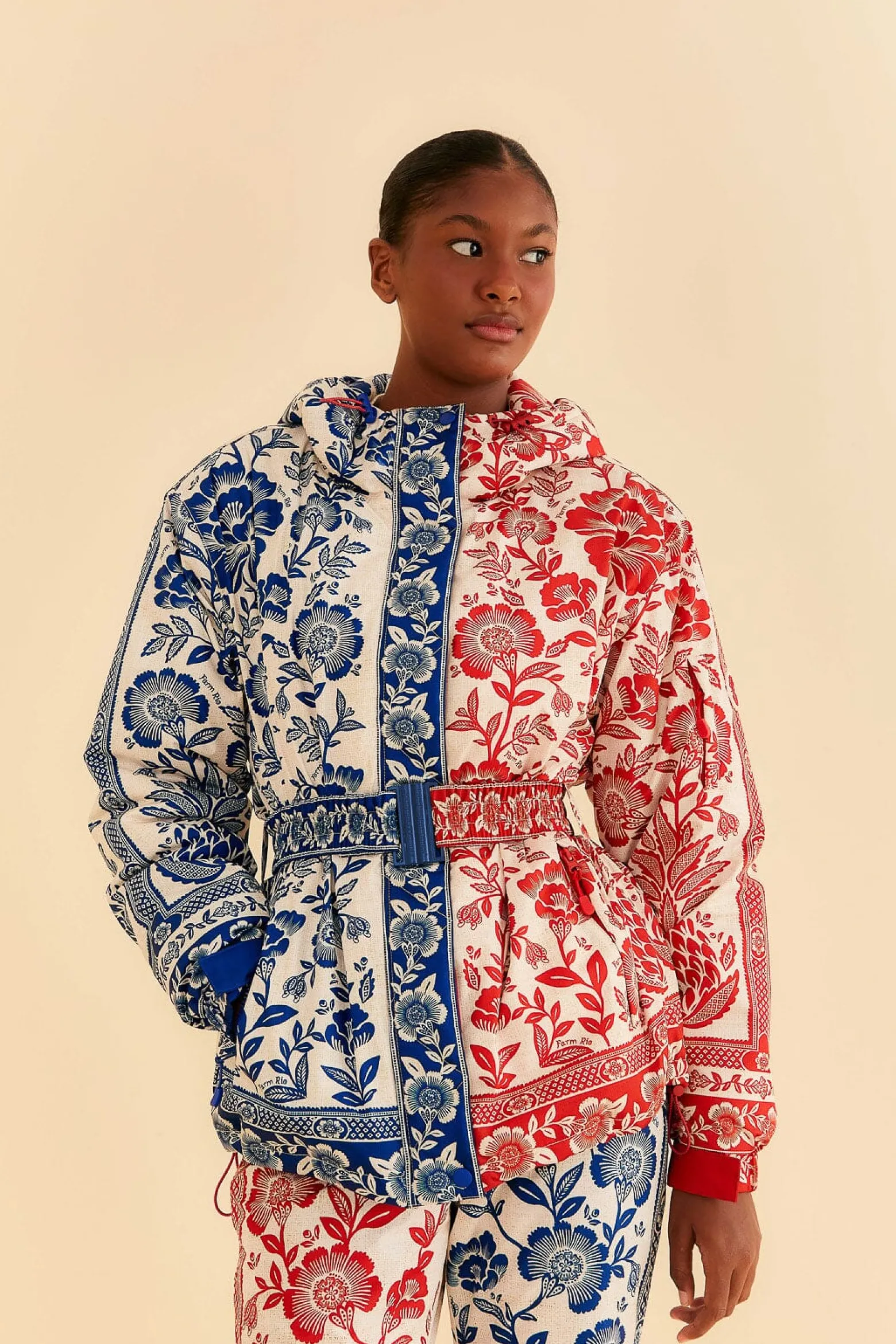 MIXED PINEAPPLE GARDEN SKI JACKET