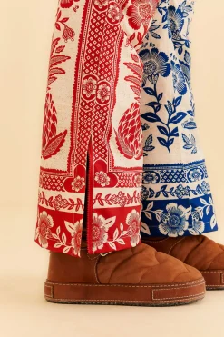 MIXED PINEAPPLE GARDEN SKI PANTS