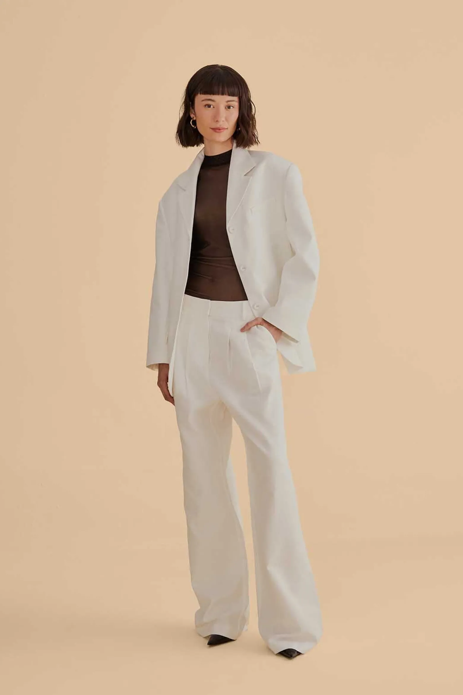 OFF-WHITE WIDE PANTS