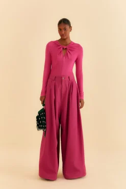  PINK LONG SLEEVE BODYSUIT