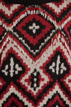 RAUTI BEADED KNIT SWEATER