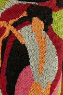 THE MULTICOLOR DANCE KNIT SWEATER