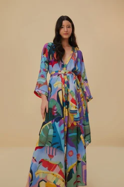 TROPICAL SCENARIO MULTICOLOR PANTS