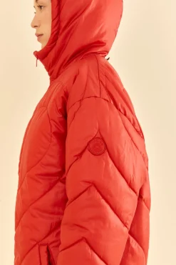 VINTAGE WAVE REVERSIBLE PUFFER JACKET