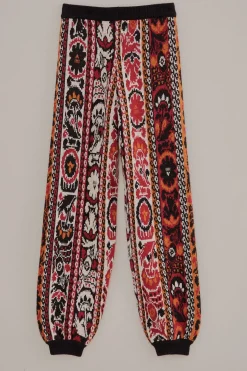 WINTER STRIPES KNIT JOGGING PANTS