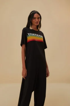 YAWANAWA CARIOCA LONGSLEEVE JUMPSUIT